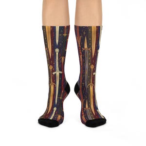 Legendary Swords Cushioned Crew Socks