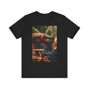 Star Wars Darth Maul Gag Gift T-Shirt Unisex Chillin Like a Villain Series