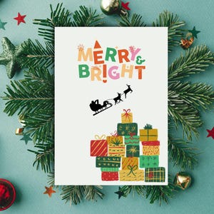 Downloadable Merry Christmas Card