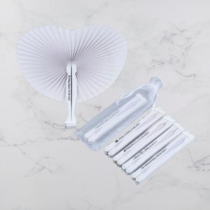 Personalized Hand Fan Wedding , Heart Hand Fan Folding, Wedding Hand Fan Bulk, Custom Engraved Wedding Fan, Summer Wedding Party Favor