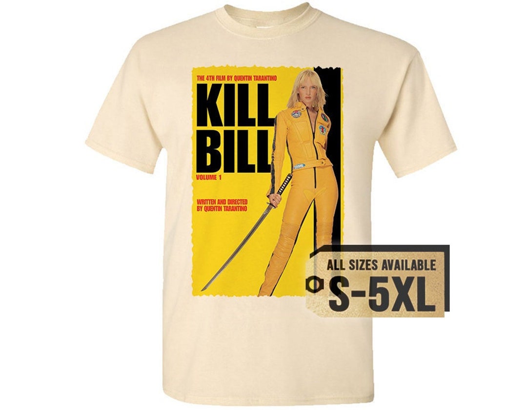 Kill Bill V36 Natural White Gray Vintage Men T Shirt All