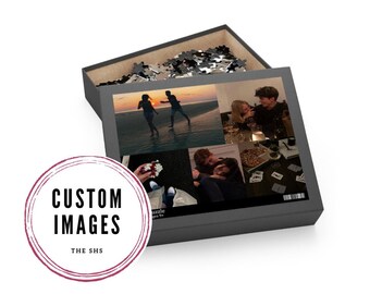 Custom Photo Jigsaw Puzzle, Personalised Photo Puzzle, Heartfelt Gift for Her/Him, Anniversary Gift, Valentine's Puzzle, Custom Gift