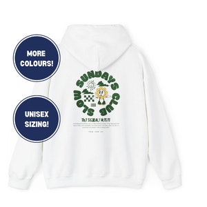 Mental Health Hoodie, Sunday Reset, Trendy Sweatshirt, Aesthetic Hoodie, Aesthetic Clothes, Positive Quote Hoodie, Words on Back Hoodie
