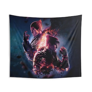Tekken 8 Father and Son Tapestry