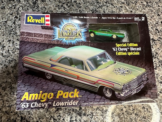 Revell Lowriders '63 Chevy Impala Amigo Pack (special Revell Lowriders '63 Chevy Impala Amigo Pack (special