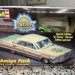 Revell Lowriders '63 Chevy Impala Amigo Pack (special Edition '63