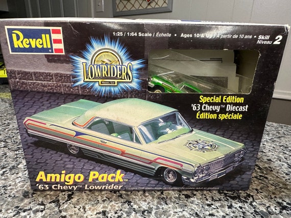 Revell Lowriders 63 Chevy Impala Amigo Pack special Edition 63 Diecast Etsy Australia