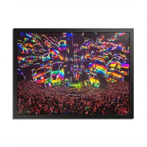 Phish &#39;The Sphere&#39; (Tweezer) Framed Pictures/Posters - Live Concerts, Jam Bands, Artwork, Show, Image, Trey Anastasio, Memorabilia, Souvenir