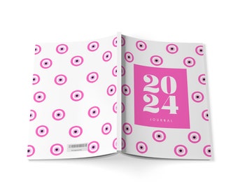 2024 Evil Eye Journal Pink