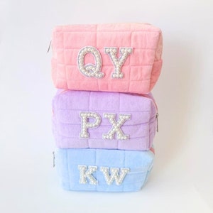Personalized Makeup Bag | Personalized Cosmetic Bag | Custom Toiletry Bag | Bridesmaid Proposal Bag | Personalized gift