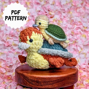 Duck Turtle Hybrid Animal PDF Crochet Pattern