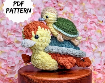 Duck Turtle Hybrid Animal PDF Crochet Pattern