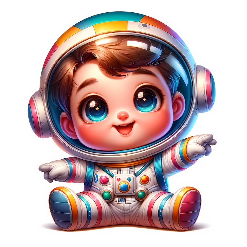 Astronaut Clipart - Etsy