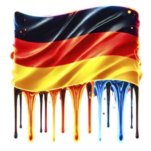 11 PNG, Germany Flag Clipart | Vibrant Germany Flag Bundle | European flag Art | Wall Art | Distressed Flag | Printables | Commercial Use.