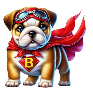 Süße Bulldogge Clipart | 11 hochwertige Designs | Entzückende Bulldogge Clipart Bundle | Hund Kunst | Bulldogge Wand Kunst | Kartengestaltung | Kommerzielle Nutzung