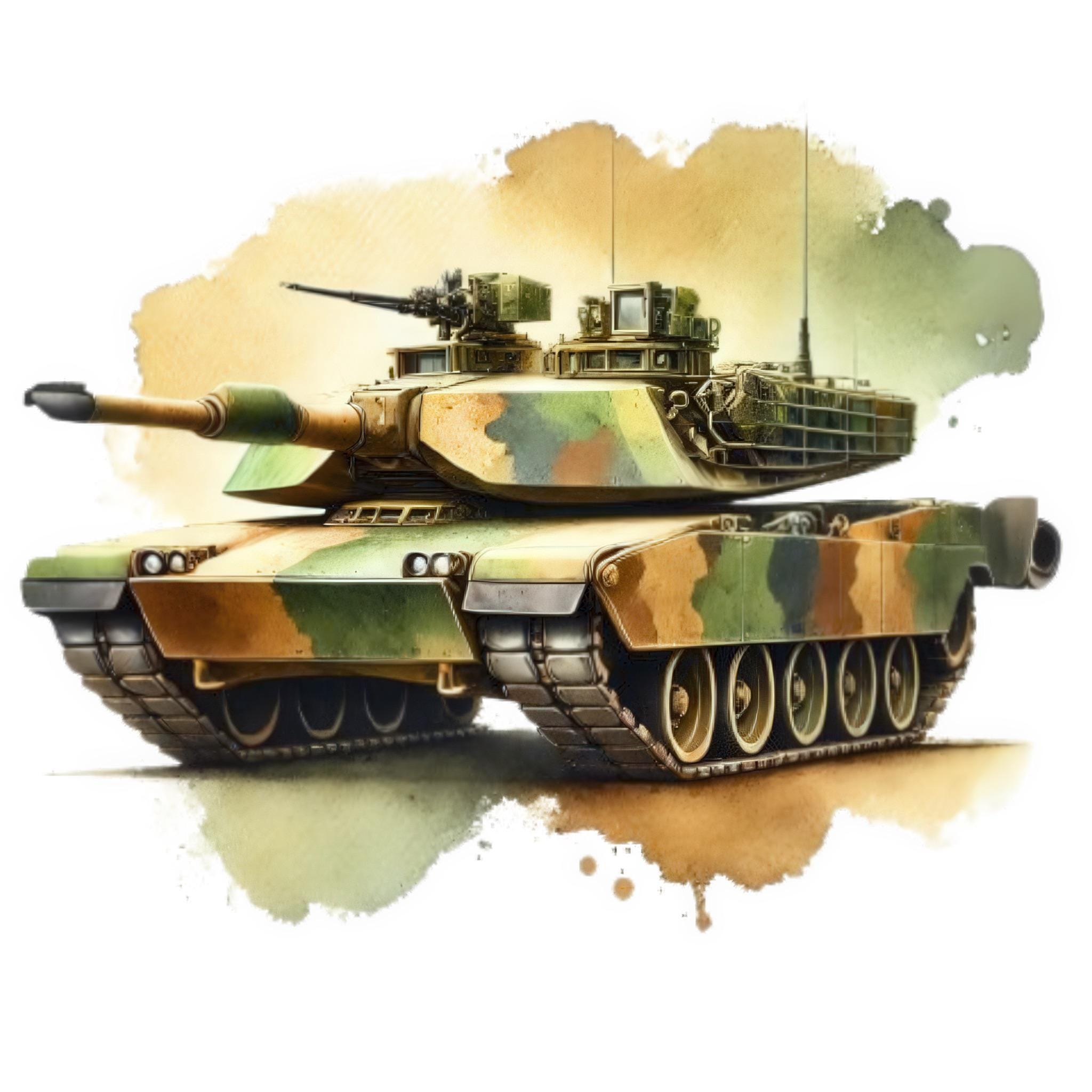 Military Tank Clipart Bundle: Army Tank, Wall Art (digital Download, 11