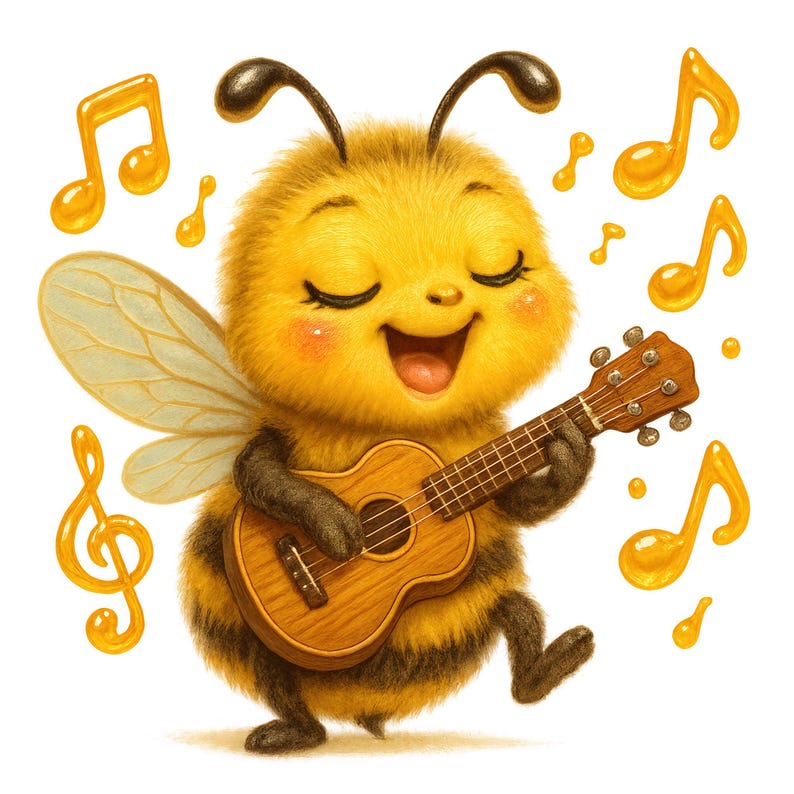 Cute Bee Watercolor Clipart, Nursery PNG Bundle (digital Download) - Etsy