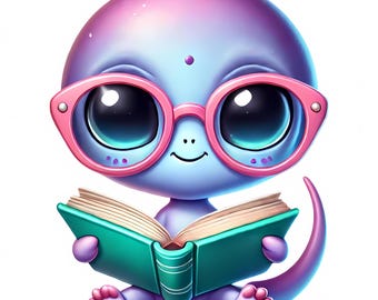 Cute Alien Clipart Bundle | High-Quality JPGs (Commercial Use)