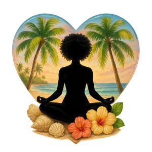 Yoga hart clipart, zen design, yoga pose png-bundel, meditatie png, trendy yoga, spirituele kunst, chakra-ontwerpen, set van 13, commercieel gebruik