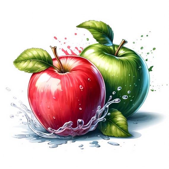 赤いリンゴのアートプリント EnzoMari エンツォ・マーリ 赤い