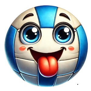 Niedliches Beachvolleyball Clipart | 11 hochwertige JPGs | Bezauberndes Beachvolleyball Clipart-Bundle | Sportkunst | Wandkunst | Drucksachen | Kommerzielle Nutzung
