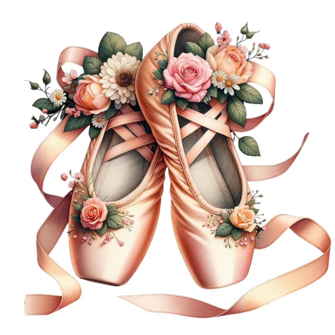 12 Ballet Shoes Clipart Bundle | Dance Clipart | Ballet Shoes PNG ...
