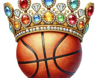 Basketball Clipart Bundle | High-Quality Sports PNGs (Commercial Use)