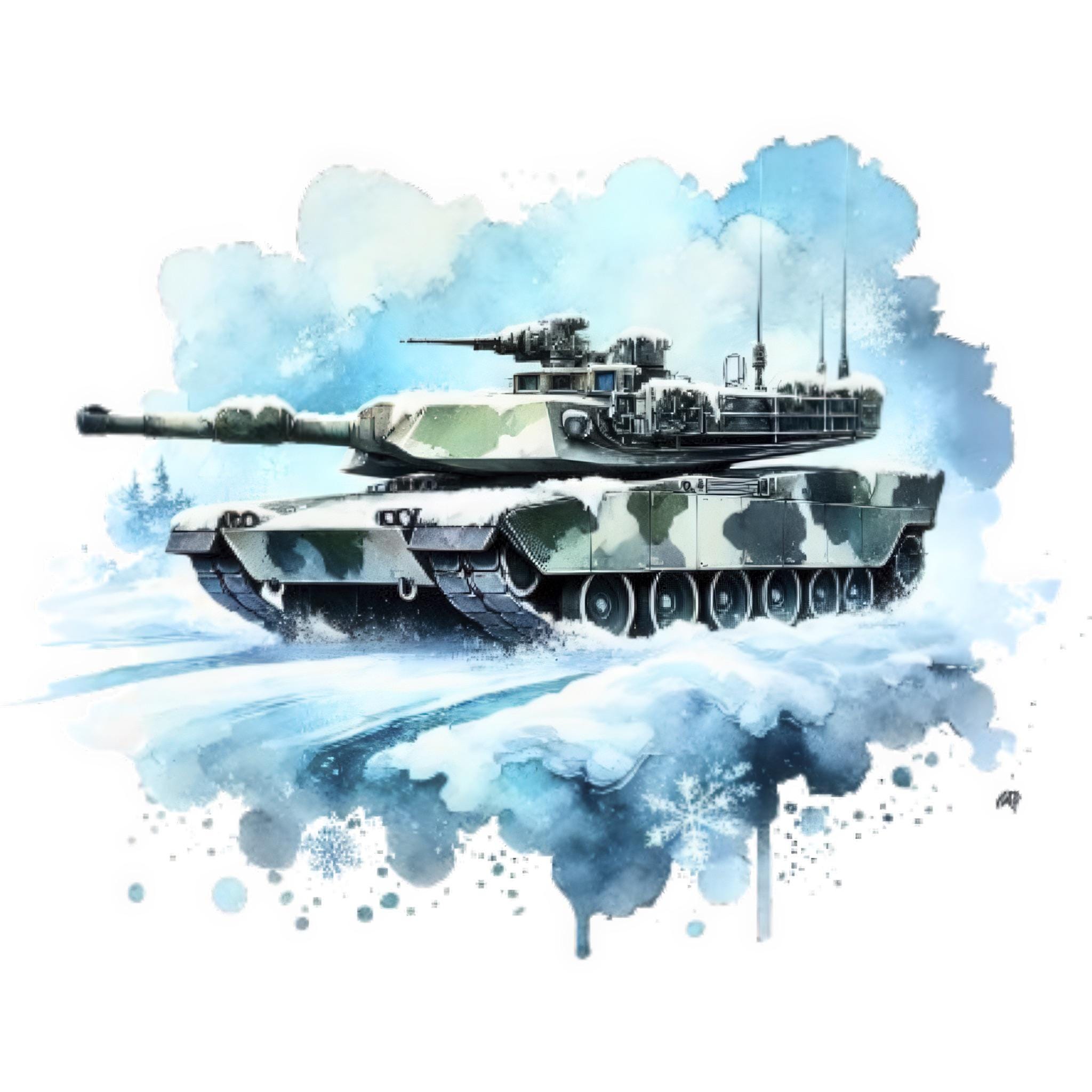 Digital tank bundle, ideal for military art.