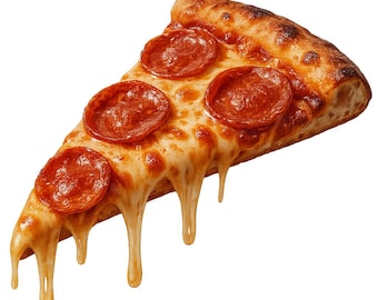 Pizza Clipart Bundle: Party Grafiken, Food Illustrationen (PNG Digital Download)