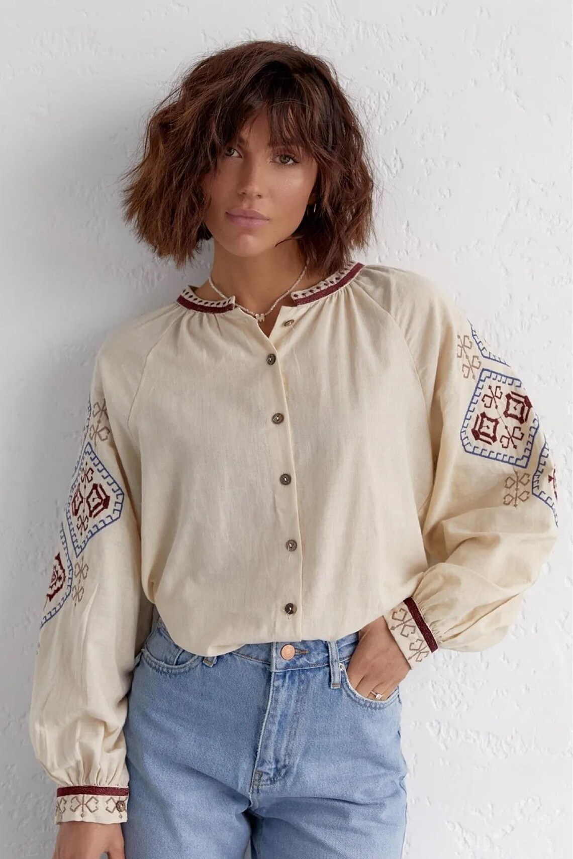 Etny Pattern Blouse