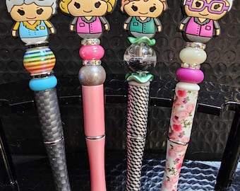 Beaded Pen, Golden 80s Bowling Ladies, Thank You For Being A Friend, Stay Golden Live Love Think Speak Rose Blanche Dorothy Sophia