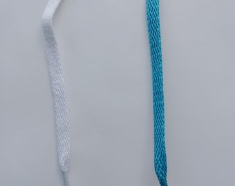 Cotton Baby Shoelaces - 65 cm - Soft laces for crochet baby booties