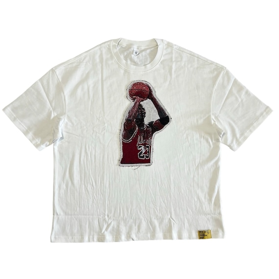 T-shirt remake de tapisserie lancers francs Michael Jordan