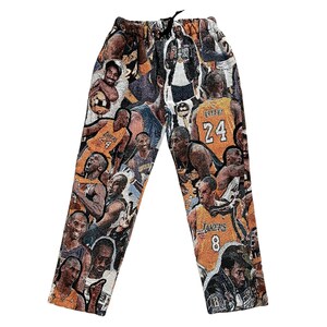 Kobe Vs Jordan Remake Tapestry Pants - Etsy Canada