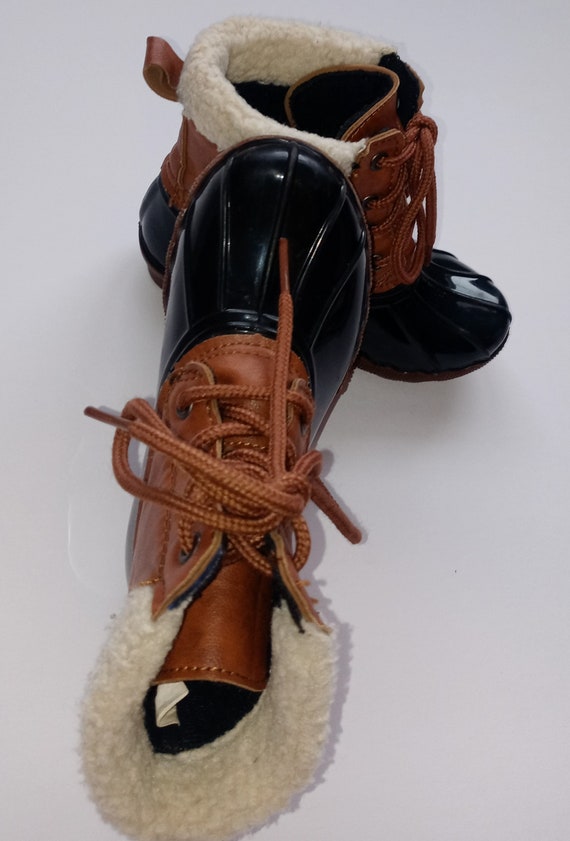 girly duck boots