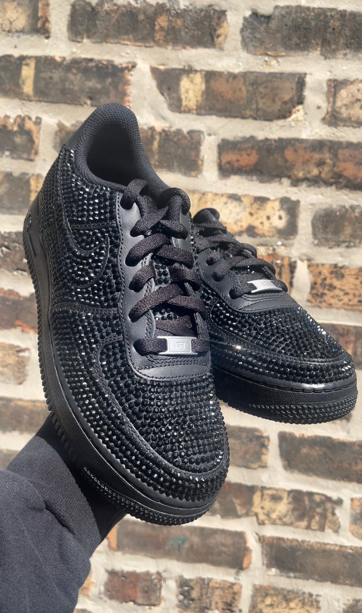 swarovski crystal air force ones