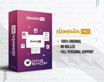 Elementor PRO - 1 año - SIN GPL