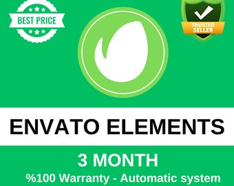 Envato Elements Download Service - 90 Day Subscription - Fast Download