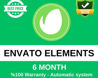 Envato Elements Download Servizio - Abbonamento di 180 giorni - Download Veloce