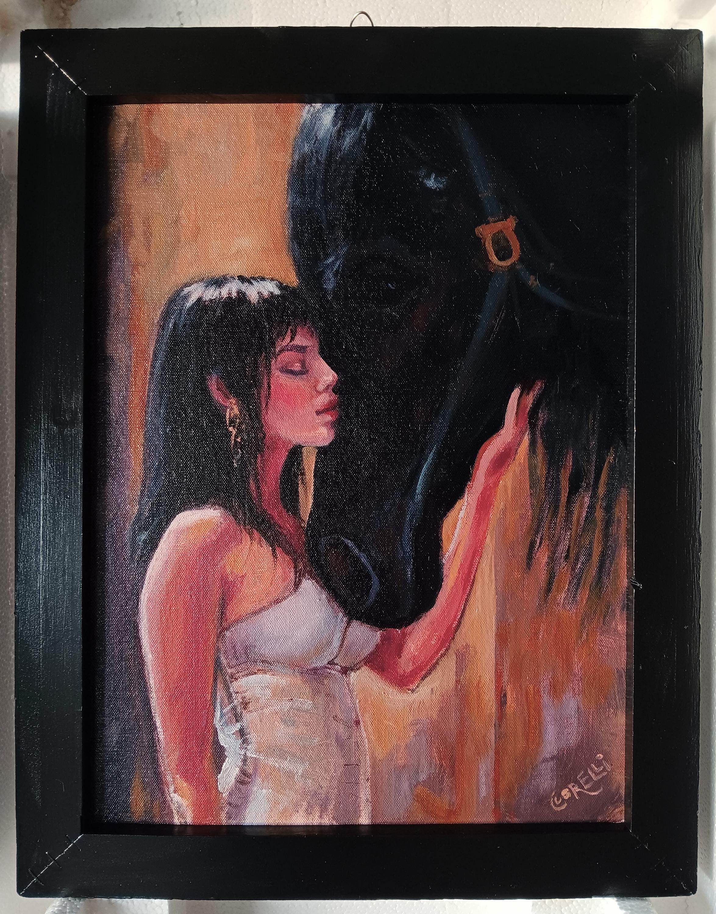 You're Mine original oil painting