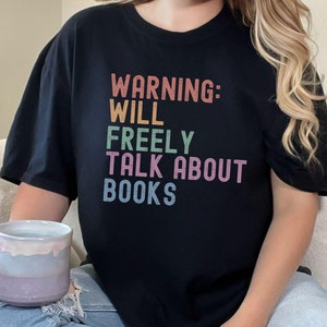 Comfort Colors® Book Reader Shirt, Bookish Shirt, Teacher Tshirt, Book Lover Gift, Gift for Librarian, Book Lover Tee, Reading Teacher Shirt