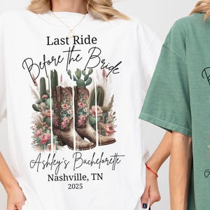 Custom Nashville Bachelorette Shirts, Personalized Comfort Colors Girls Trip T-shirt, Nashville Bach Party, Custom Location, Nash Bash Tees