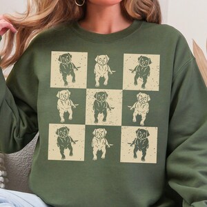 Labrador Retriever Sweatshirt, Lab Dog Mom Gift, Lab Mom Pullover, Dog Lover Crewneck, Lab Mama Sweater, Puppy Owner Gift, Lab Mom Sweater