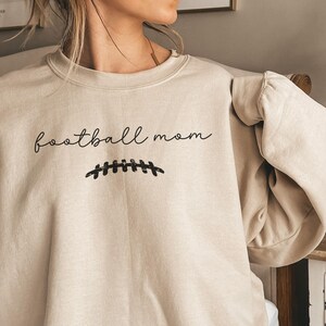 Football Mama Shirt, Game Day Sweatshirt, Cute Football Mom Gift, Fall Football Crewneck, Touchdown Season Shirt, Sports Mama Sweater
