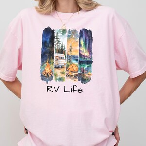 Comfort Colors RV Shirt, Road Trip T-shirt, Camping Shirt, RV Life, Camper Shirt, Vacation Tee, Nature Lover Gift, Outdoor Adventure Tee