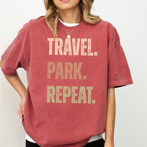 Comfort Colors RV Shirt, Road Trip T-shirt, Camping Shirt, RV Life, Camper Shirt, Vacation Tee, Nature Lover Gift, Outdoor Adventure Tee