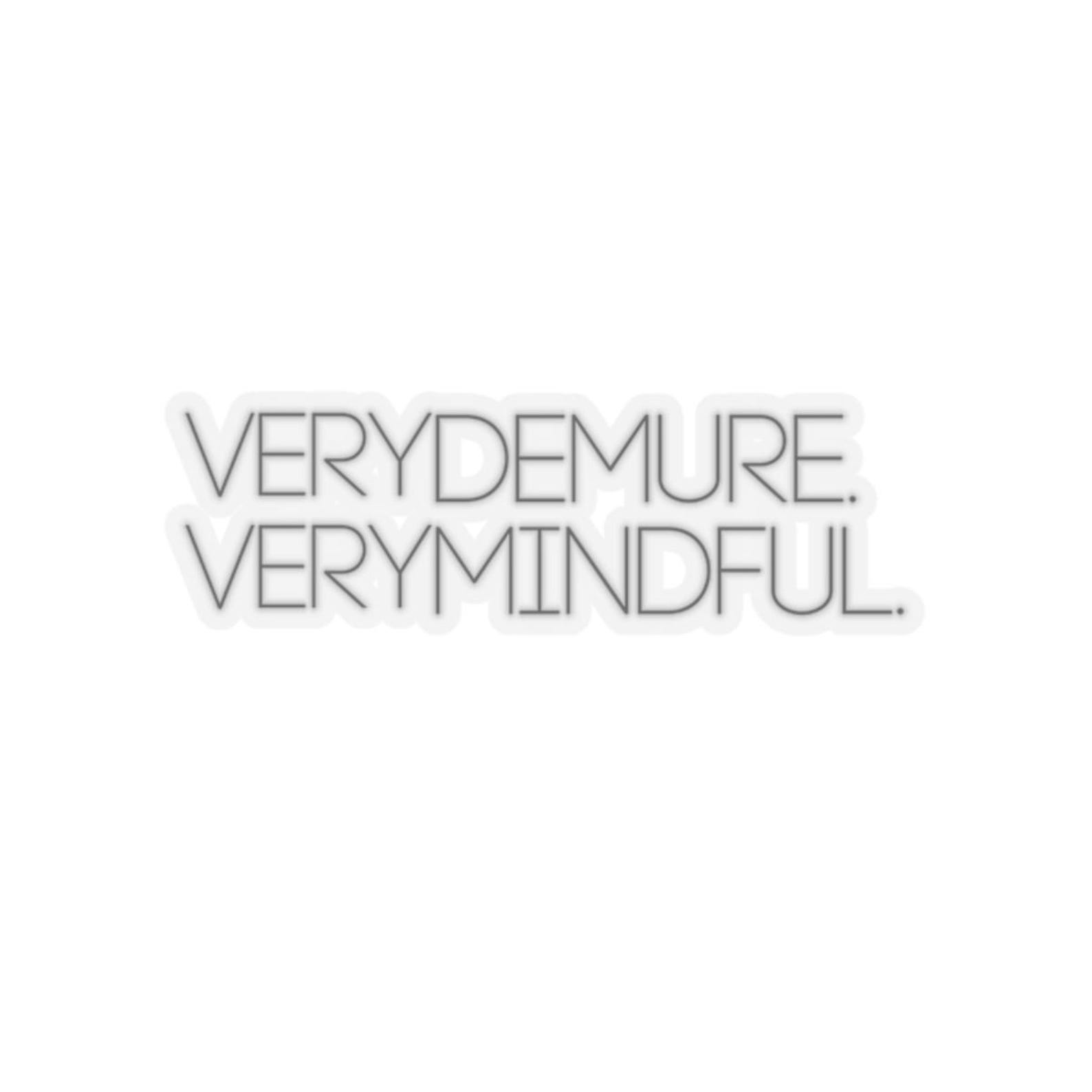 Very Demure Very Mindful Sticker | Jools Lebron Tiktok Trend Sticker ...