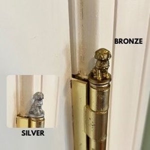 Set of 3 Hinge Head Dog. 3 Color Options (3 per set)