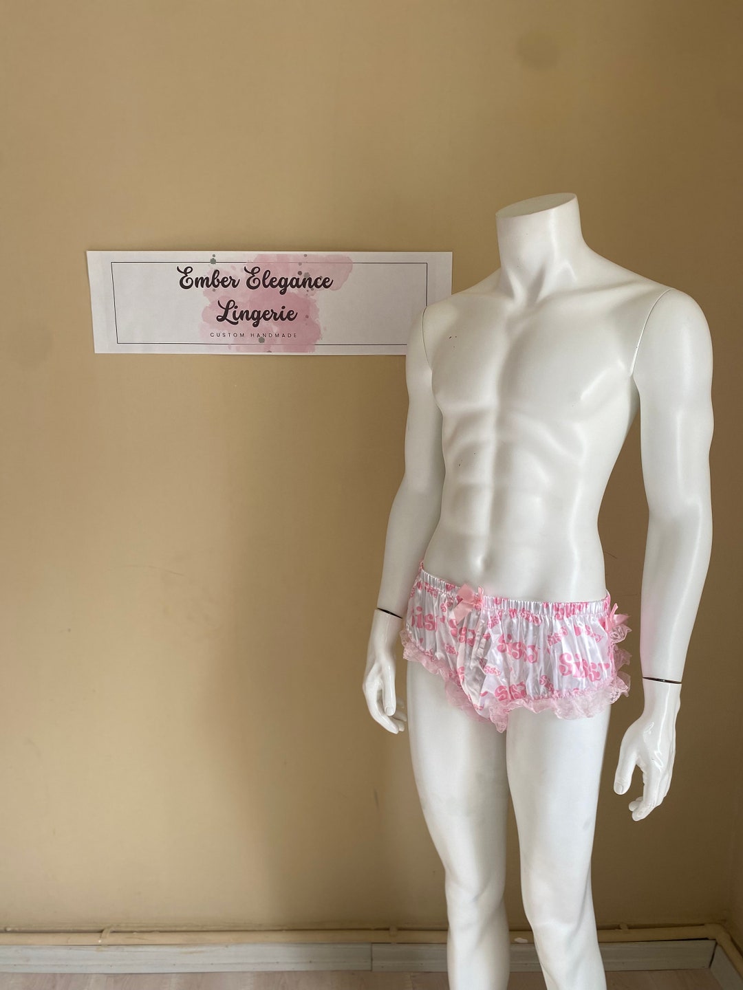 Sissy Satin Femboy Panty / Femboy Lingerie / Sissy Lingerie ...