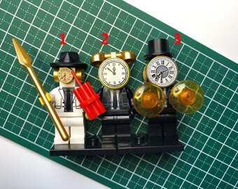 Skibidi Toilet Action Figures Building Blocks Toys - Clockmen